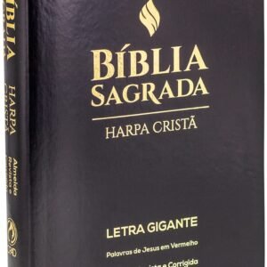 Bíblia Sagrada ARC Letra Gigante com Harpa Cristã: Almeida Revista e Corrigida (ARC) - Imagem 1