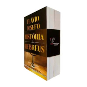 Box Com 3 Livros A História dos Hebreus Flávio Josefo Capa Dura - Imagem 5