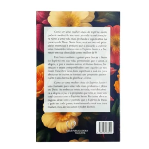 Livro Como Ser Uma Mulher Cheia De Espírito Santo - Editora Penkal Baseado na B - Imagem 4